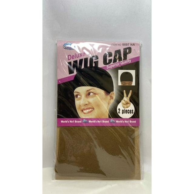 Wig Cap Deluxe 2 Piece Bege
